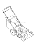 Page B Diagram and Parts List for 12B-569Q755 2007 Yard Man Lawn Mower